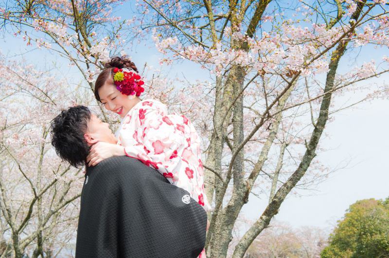 青空と桜♡