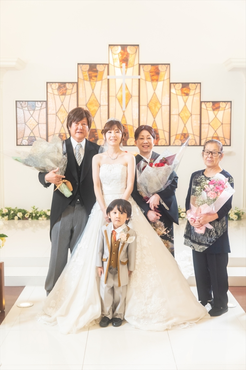 記念に残すファミリーフォト♪