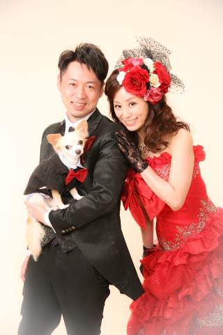 愛犬と一緒に♡