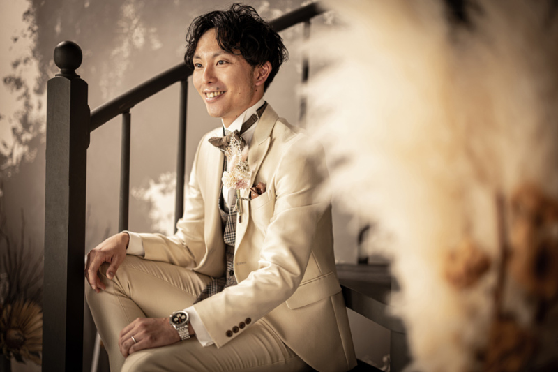 新郎さん♪