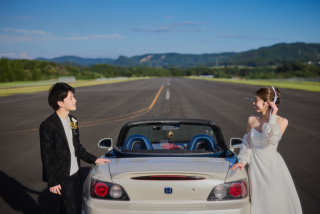 -　滑走路での撮影が実現できて良かったです　-