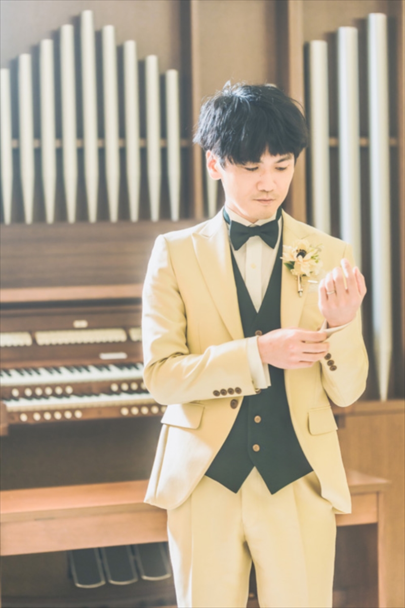 新郎さん♪