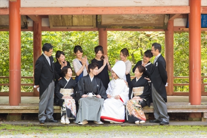 神社やお寺で【和装結婚式&25カット10ページアルバム】プラン 今だけ和装もう1着プレゼント★