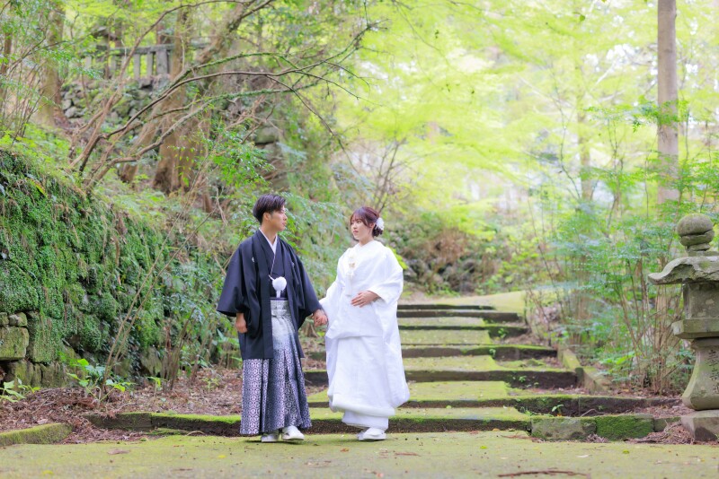 【神社やお寺での撮影】和装ロケーション基本プラン!!