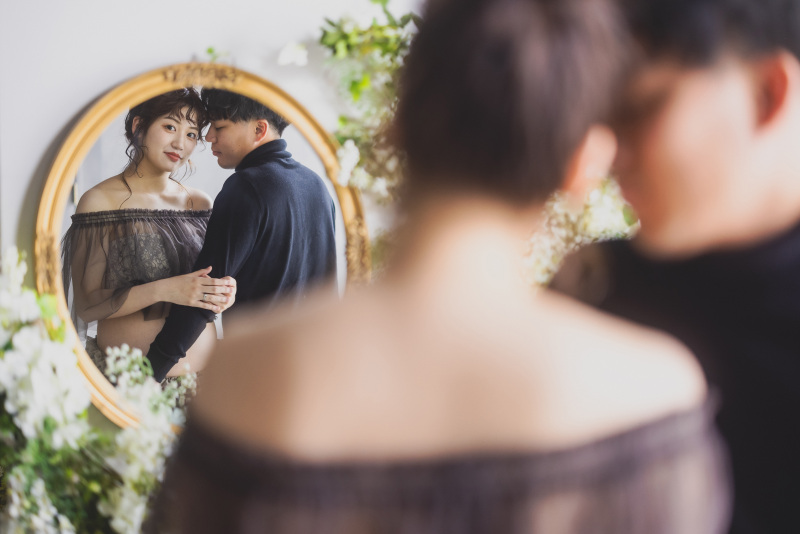 マタニティフォトプラン★今しかない特別な写真を!!可愛いマタニティドレスもご準備しております♪【お写真2枚/データ2カット】