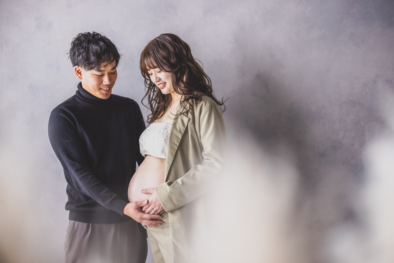 マタニティフォトプラン★今しかない特別な写真を!!可愛いマタニティドレスもご準備しております♪【お写真2枚/データ2カット】
