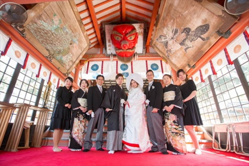 神社やお寺で【和装結婚式&25カット10ページアルバム】プラン 今だけ和装もう1着プレゼント★