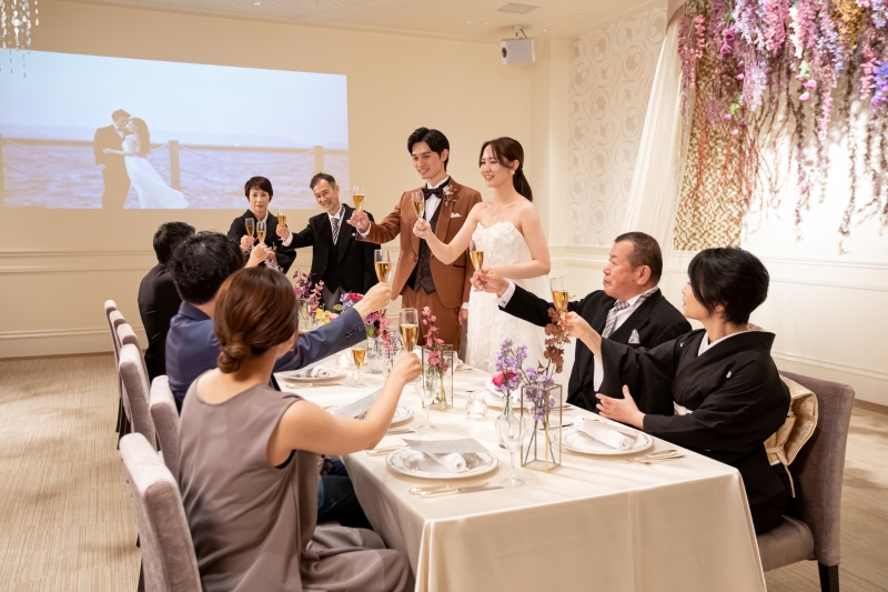 【チャペル挙式+会食】チャペルでリアンジュ挙式+10名様会食付きプラン★