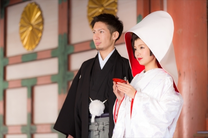 神社やお寺で【和装結婚式&25カット10ページアルバム】プラン 今だけ和装もう1着プレゼント★