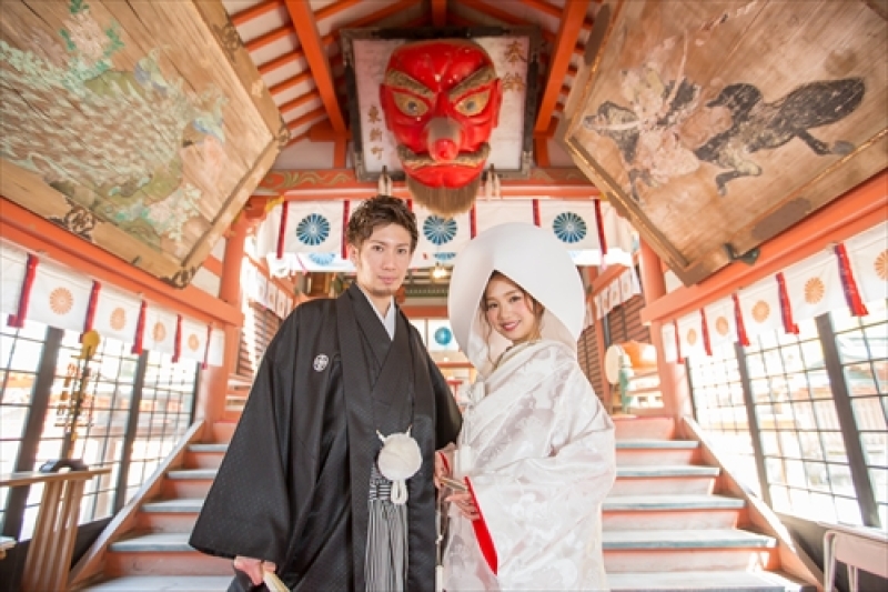 神社やお寺で【和装結婚式&25カット10ページアルバム】プラン 今だけ和装もう1着プレゼント★