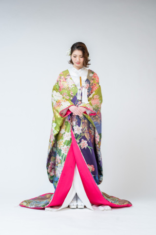 取り寄せ色打掛：I-7