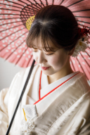 和装小物：伊達襟　赤