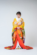 取り寄せ色打掛：I-4