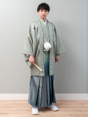 取り寄せ紋付：緑（札幌）