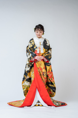 取り寄せ色打掛：I-2