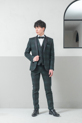 取り寄せタキシード：31グリーン