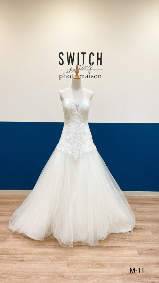 マーメイドラインドレス：M−11