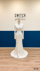 マーメイドラインドレス：M-59