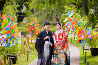 【和装】七夕のロケーション撮影