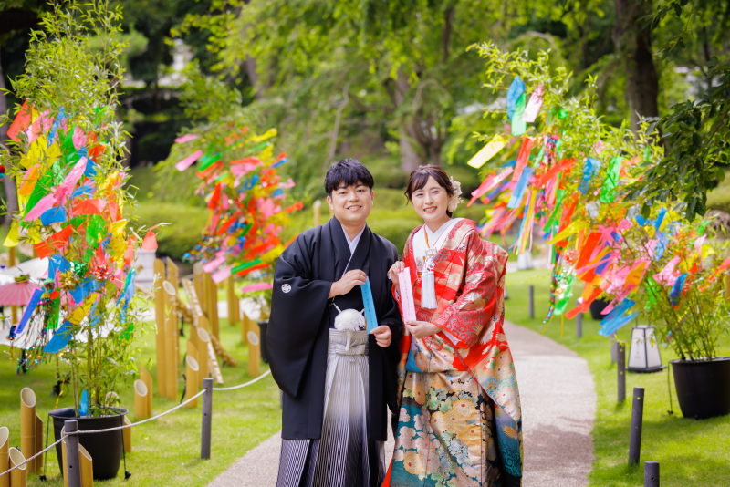 【和装】七夕のロケーション撮影