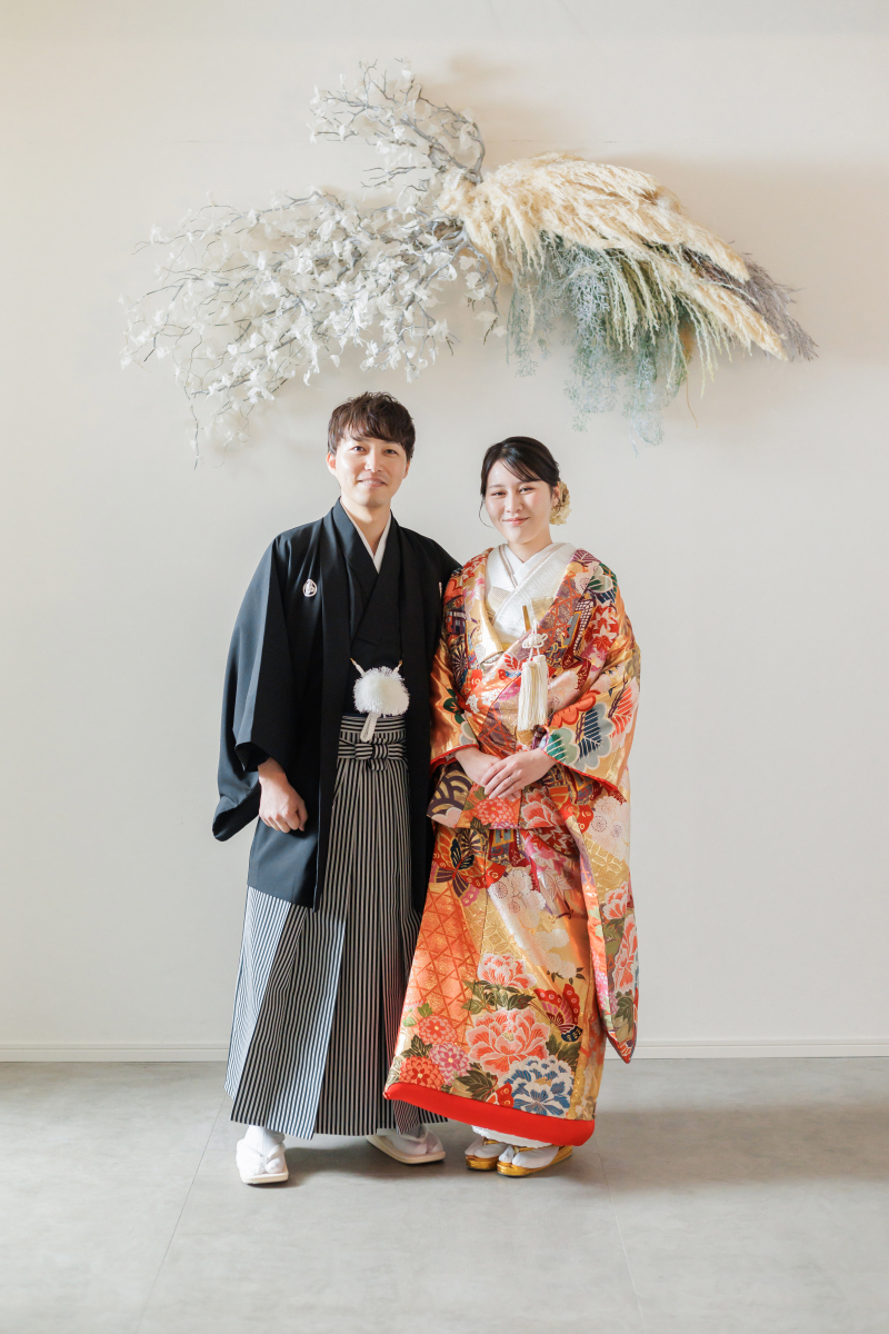 和装のかっちりショット