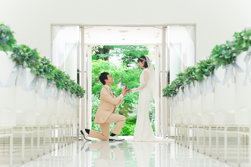 プロポーズシーンから