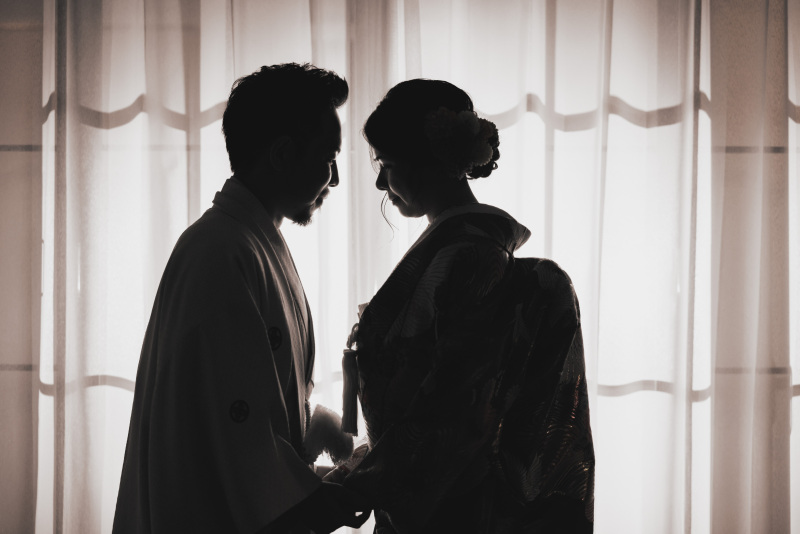 シルエットショット