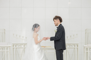 【洋装】"挙式風"　素敵なフォトウエディング♪