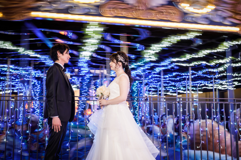 ロマンチックなメリーゴーラウンド