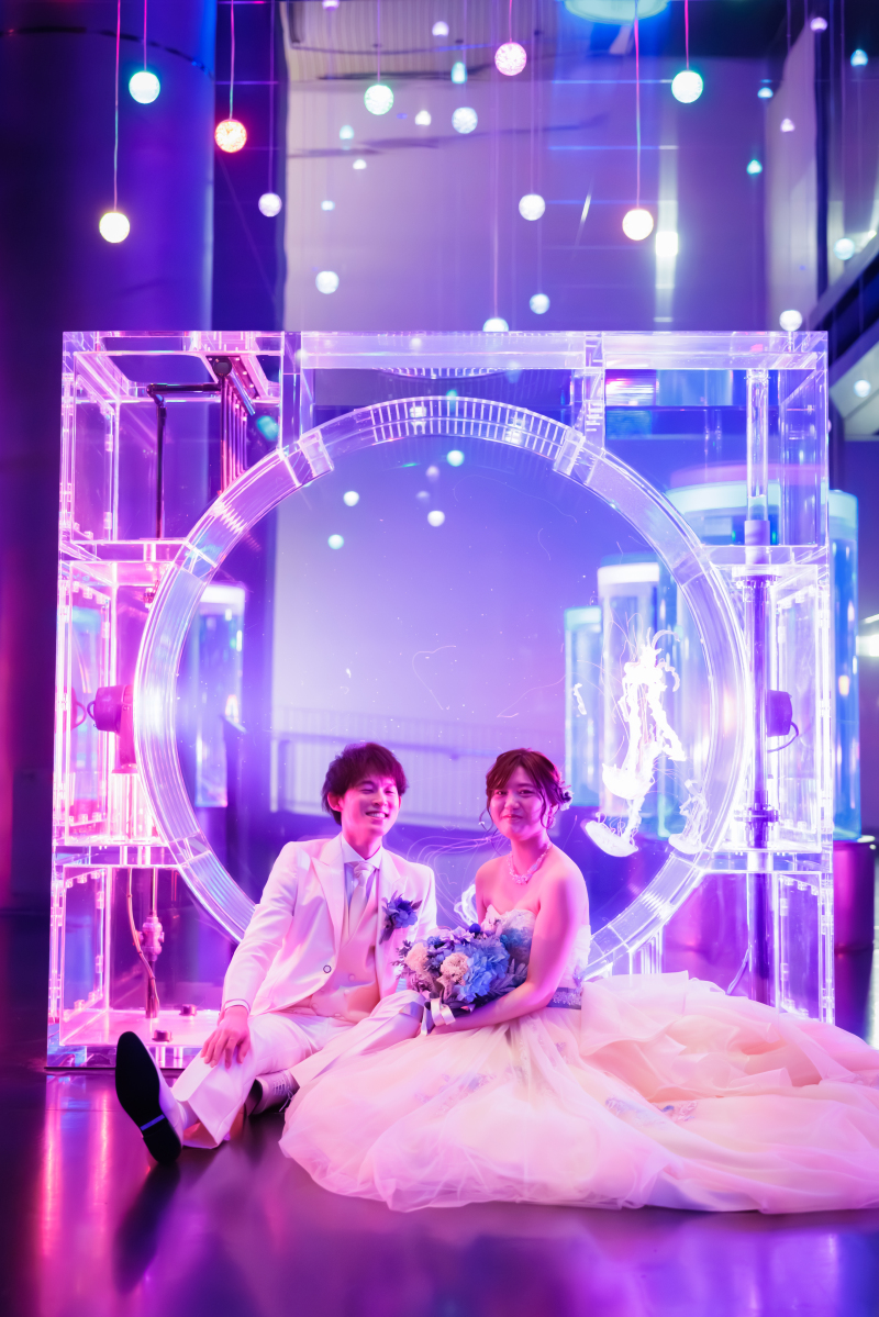 フワッと広がるドレス