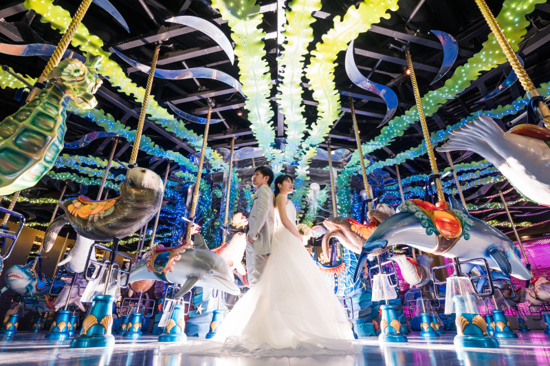 異空間なメリーゴーラウンド