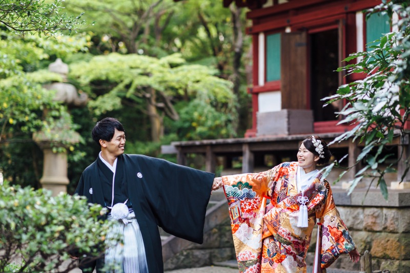 【和装】自然の中で自然体な撮影を！