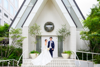 【洋和装2着】チャペル館内プラン＋高輪庭園（貴賓館）プラン