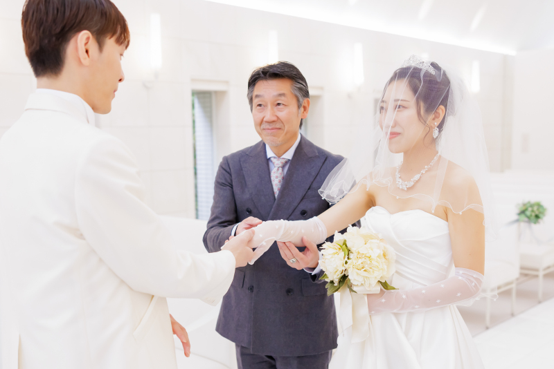 お父様とバージンロードを歩くということ