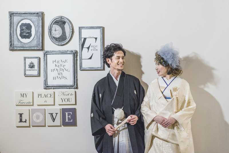 自然体な2人のショット