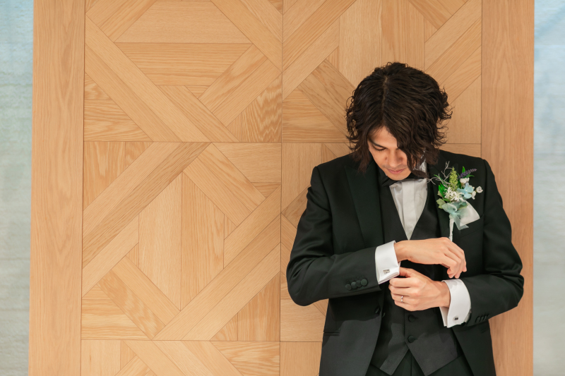 新郎様ソロショット