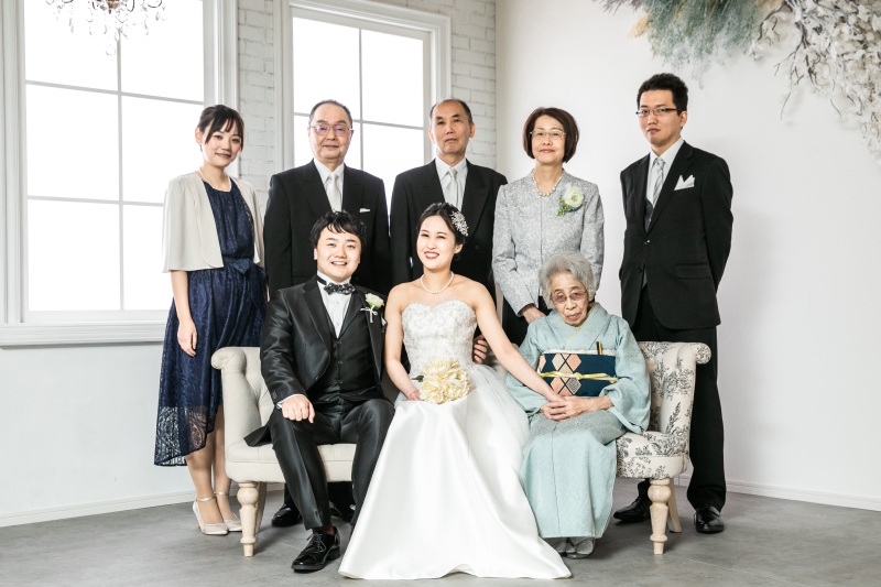 ラストは家族写真