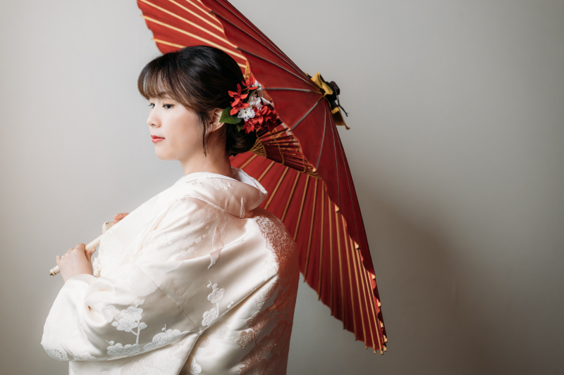 ご新婦様、ソロショット