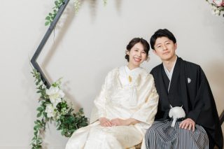 【和装】スタジオでお2人らしい撮影を！