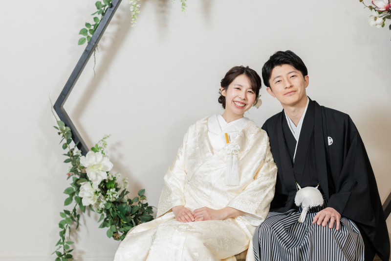 【和装】スタジオでお2人らしい撮影を！
