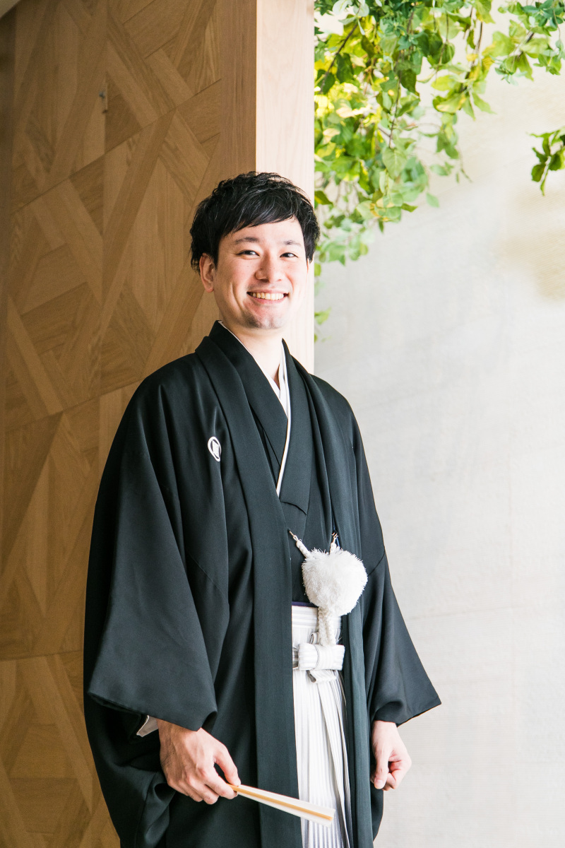 ご新郎様ソロショット☆