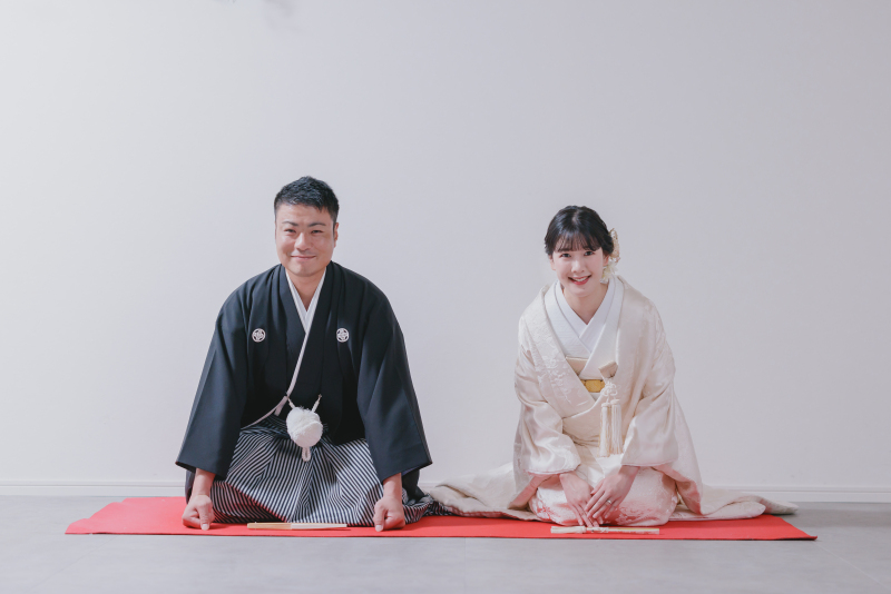 【和装】和装でかっちりフォトウエディング！