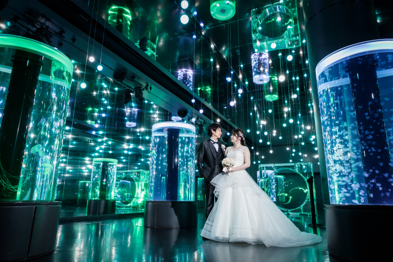 星空のようなクラゲエリア