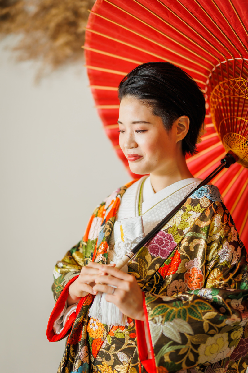 新婦のソロショット