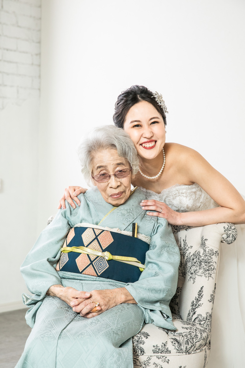 2人の満面の笑み