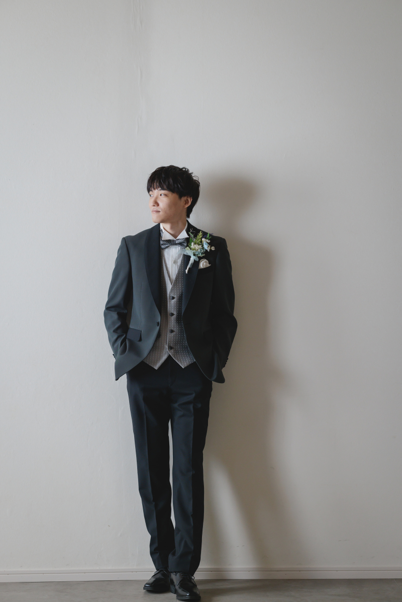 新郎様ソロショット