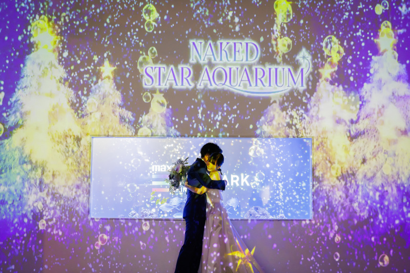 冬仕様プロジェクションマッピング