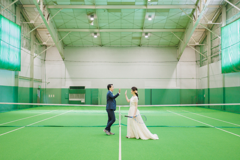 【洋装】始まりはテニスコート。