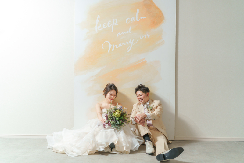 お座りショット