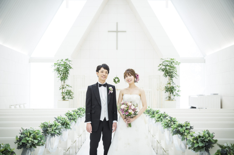 チャペルでの撮影